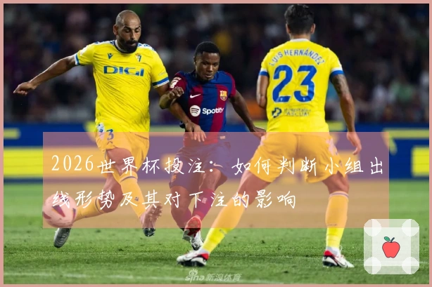2026世界杯投注：如何判断小组出线形势及其对下注的影响