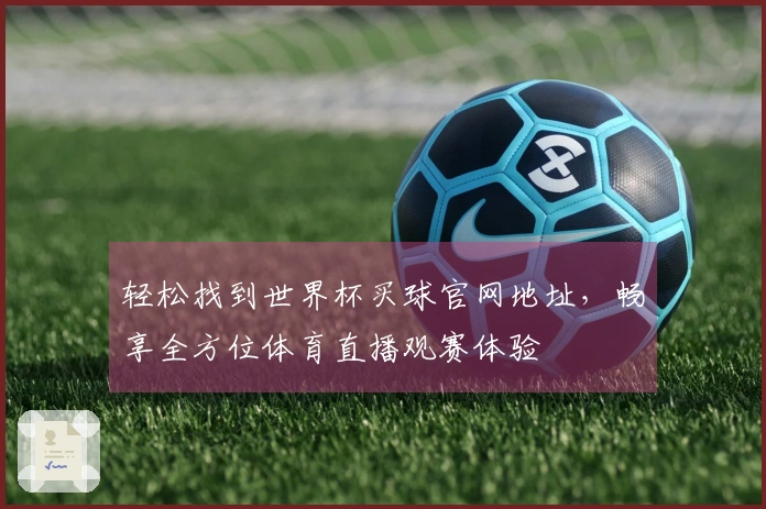 轻松找到世界杯买球官网地址，畅享全方位体育直播观赛体验