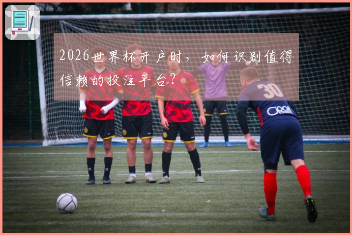 2026世界杯开户时，如何识别值得信赖的投注平台？